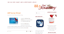 Desktop Screenshot of 883thejourney.org